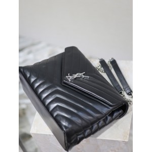 Ysl Loulou medium leather shoulder bag 32x27x11cm Bags