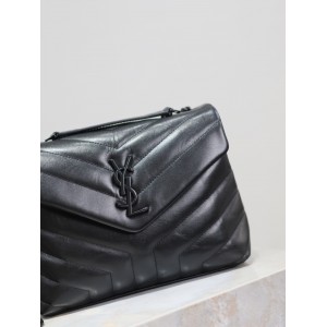 Ysl Loulou small leather shoulder bag 25x18cm Bags