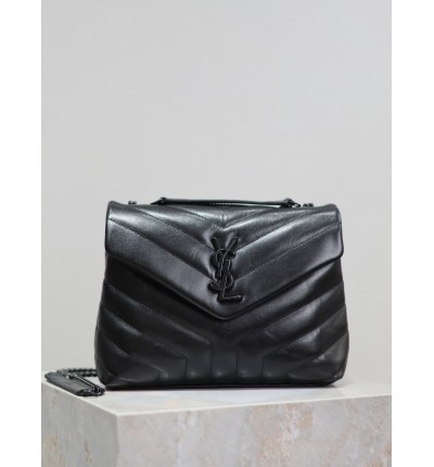 Ysl Loulou small leather shoulder bag 25x18cm