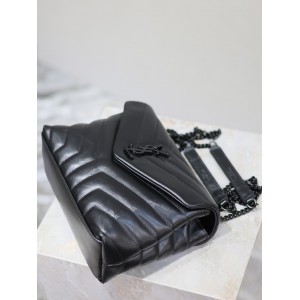 Ysl Loulou small leather shoulder bag 25x18cm Bags