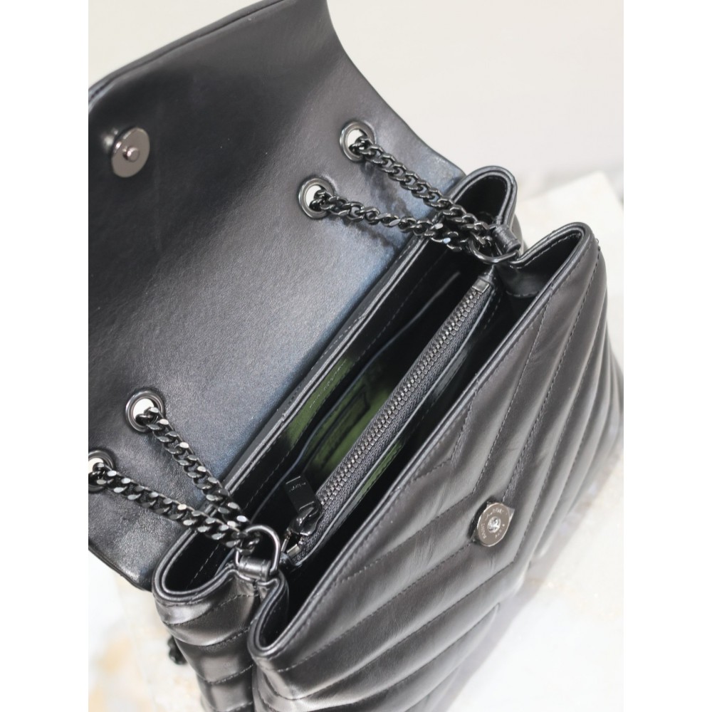 Ysl Loulou small leather shoulder bag 25x18cm Bags