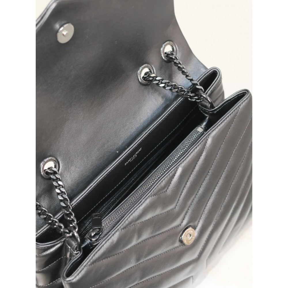 Ysl Loulou medium leather shoulder bag 32x27x15cm Bags