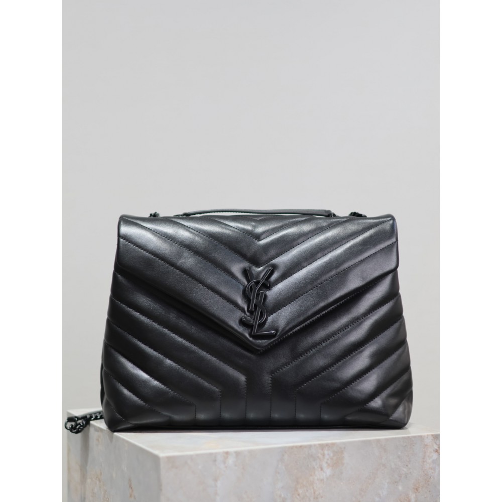 Ysl Loulou medium leather shoulder bag 32x27x15cm Bags