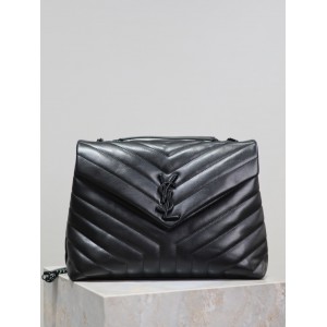 Ysl Loulou medium leather shoulder bag 32x27x15cm Bags