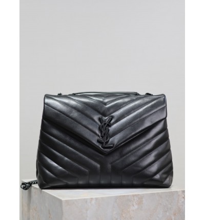 Ysl Loulou medium leather shoulder bag 32x27x15cm