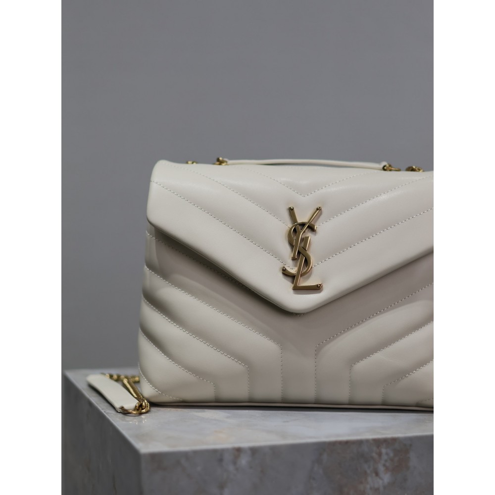 Ysl Loulou Small leather shoulder bag 25x18cm Bags