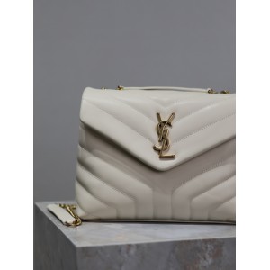 Ysl Loulou Small leather shoulder bag 25x18cm Bags