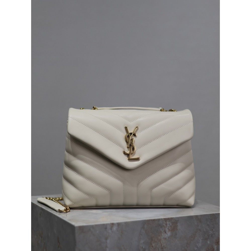 Ysl Loulou Small leather shoulder bag 25x18cm Bags