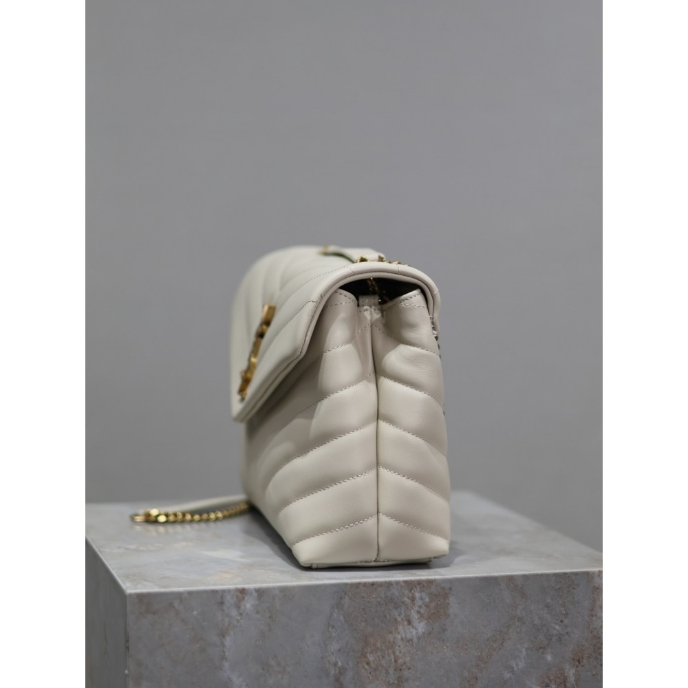 Ysl Loulou Small leather shoulder bag 25x18cm Bags