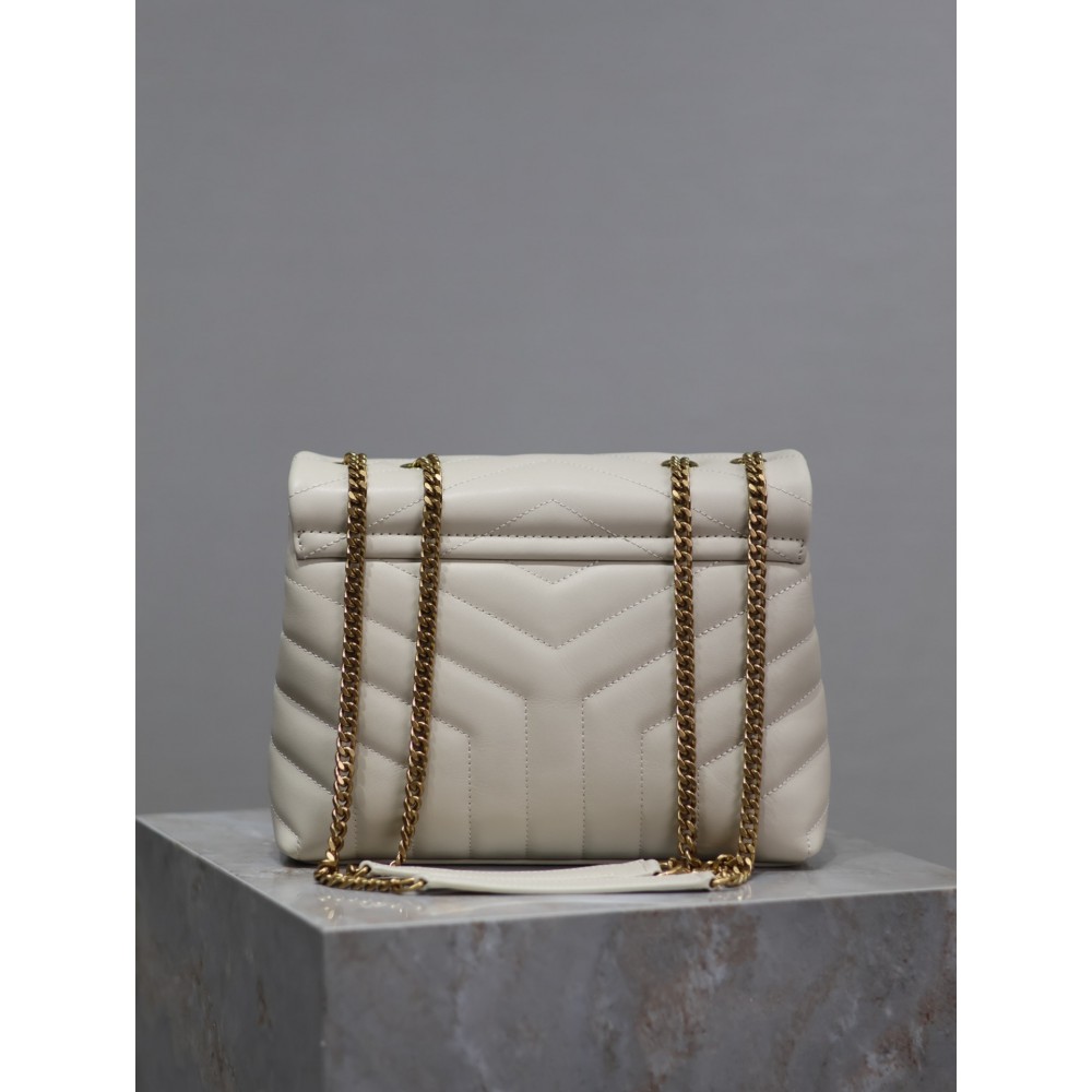 Ysl Loulou Small leather shoulder bag 25x18cm Bags