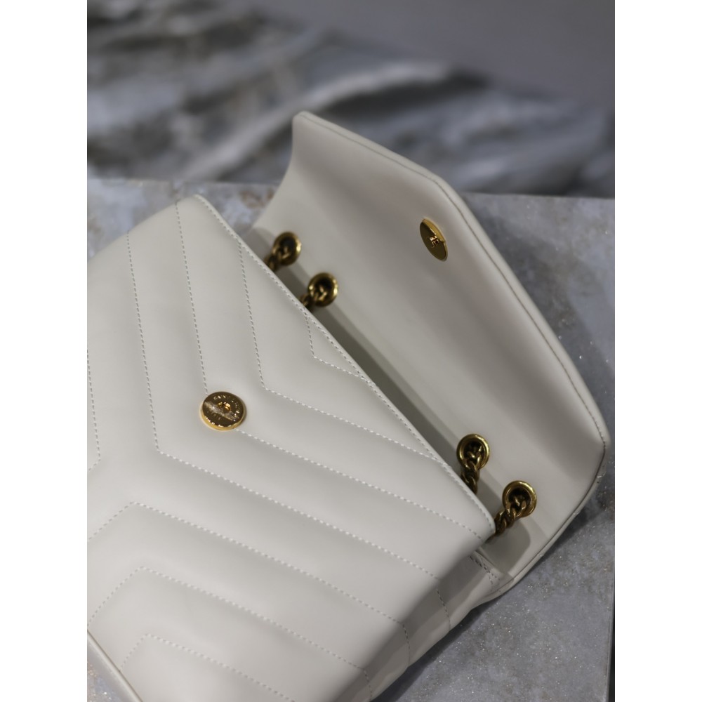 Ysl Loulou Small leather shoulder bag 25x18cm Bags