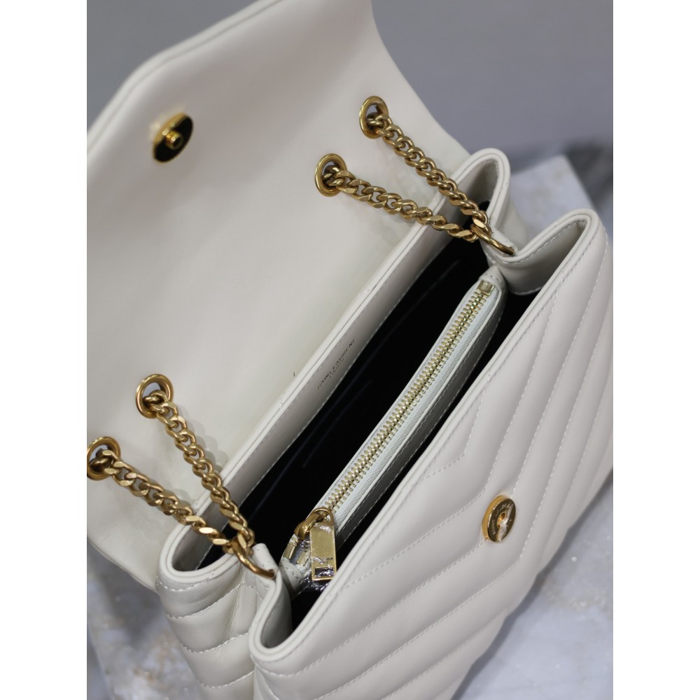 Ysl Loulou Small leather shoulder bag 25x18cm Bags