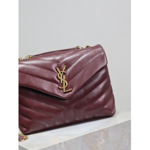 Ysl Loulou Small leather shoulder bag 25x18cm Bags