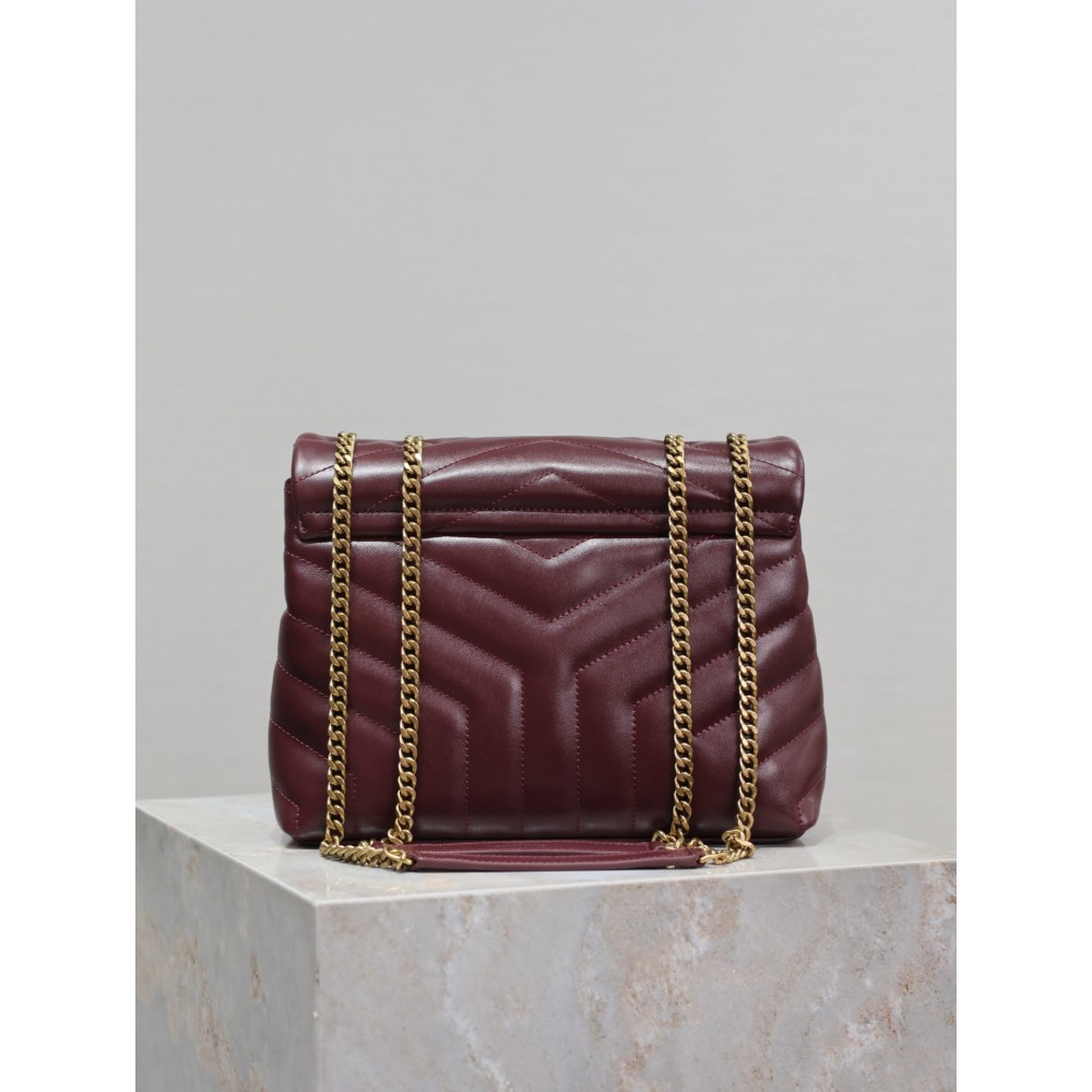 Ysl Loulou Small leather shoulder bag 25x18cm Bags