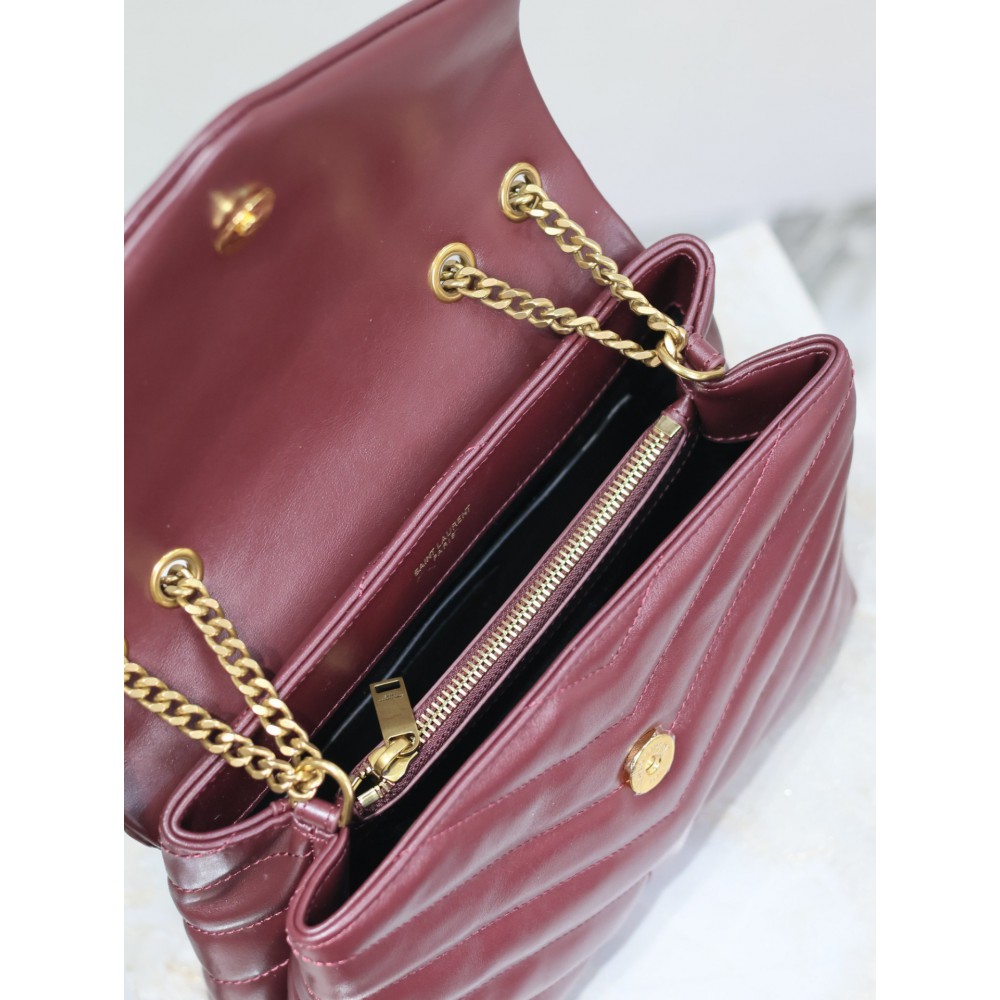 Ysl Loulou Small leather shoulder bag 25x18cm Bags