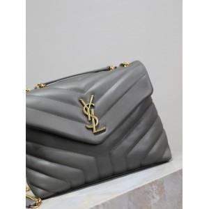 Ysl Loulou Small leather shoulder bag 25x18cm Bags