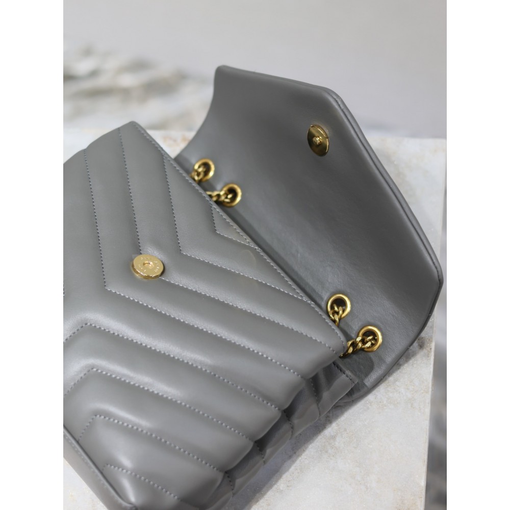 Ysl Loulou Small leather shoulder bag 25x18cm Bags