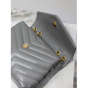 Ysl Loulou Small leather shoulder bag 25x18cm Bags