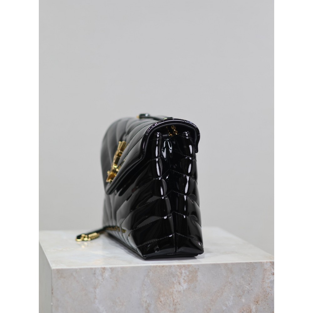 Ysl Loulou Small pattent leather shoulder bag 25x18cm Bags