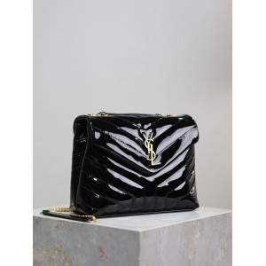 Ysl Loulou Small pattent leather shoulder bag 25x18cm Bags