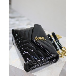 Ysl Loulou Small pattent leather shoulder bag 25x18cm Bags