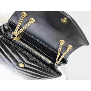 Ysl Loulou Small pattent leather shoulder bag 25x18cm Bags
