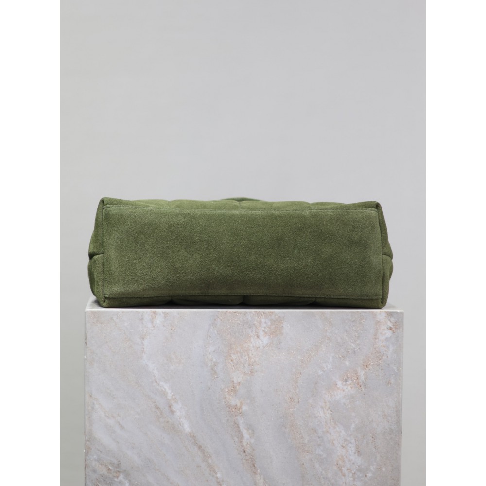 Ysl loulou puffer small size 29x18cm suede Bags