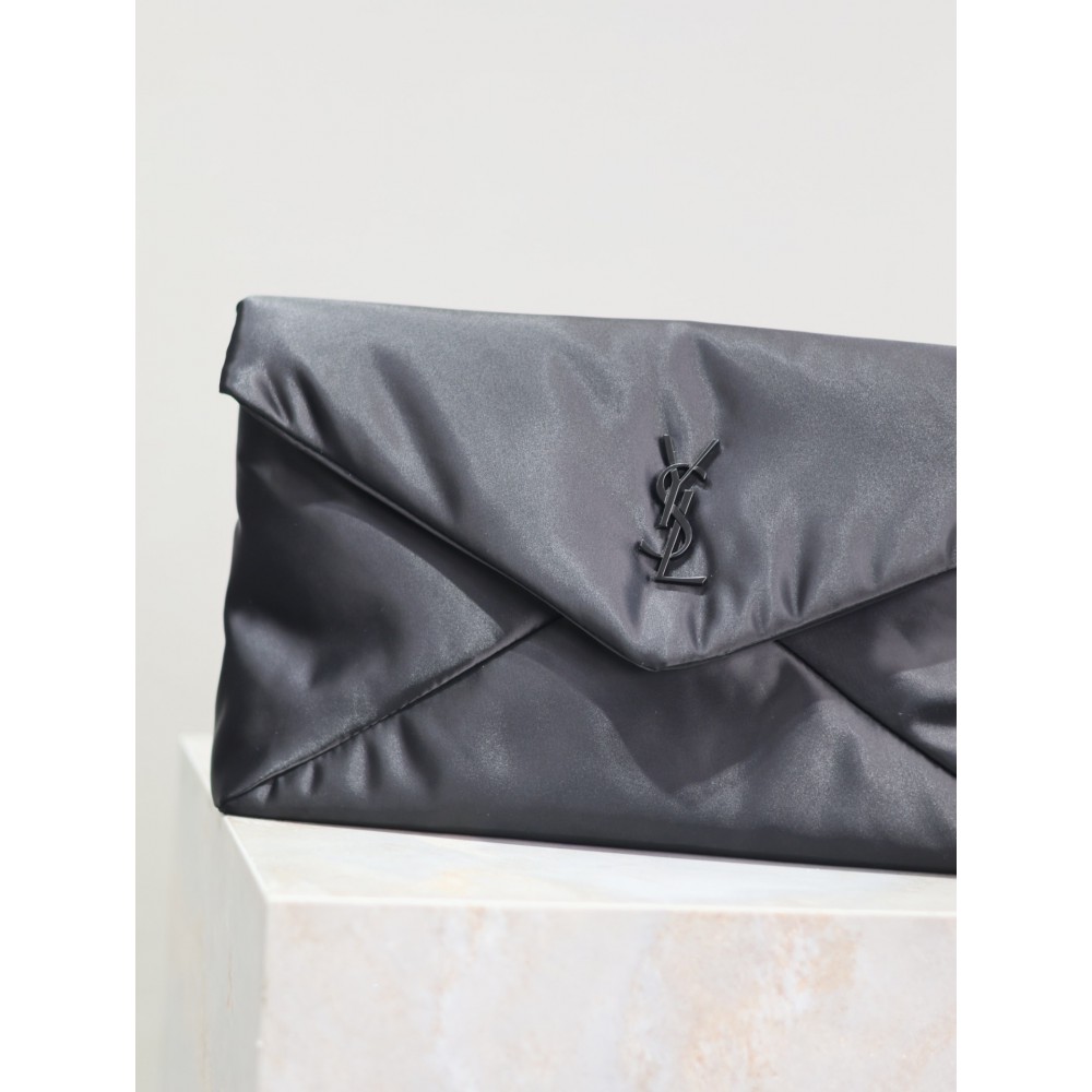 Ysl CASSANDRE large envelope pouch in nylon 30 X 20 X 5 CM Bags