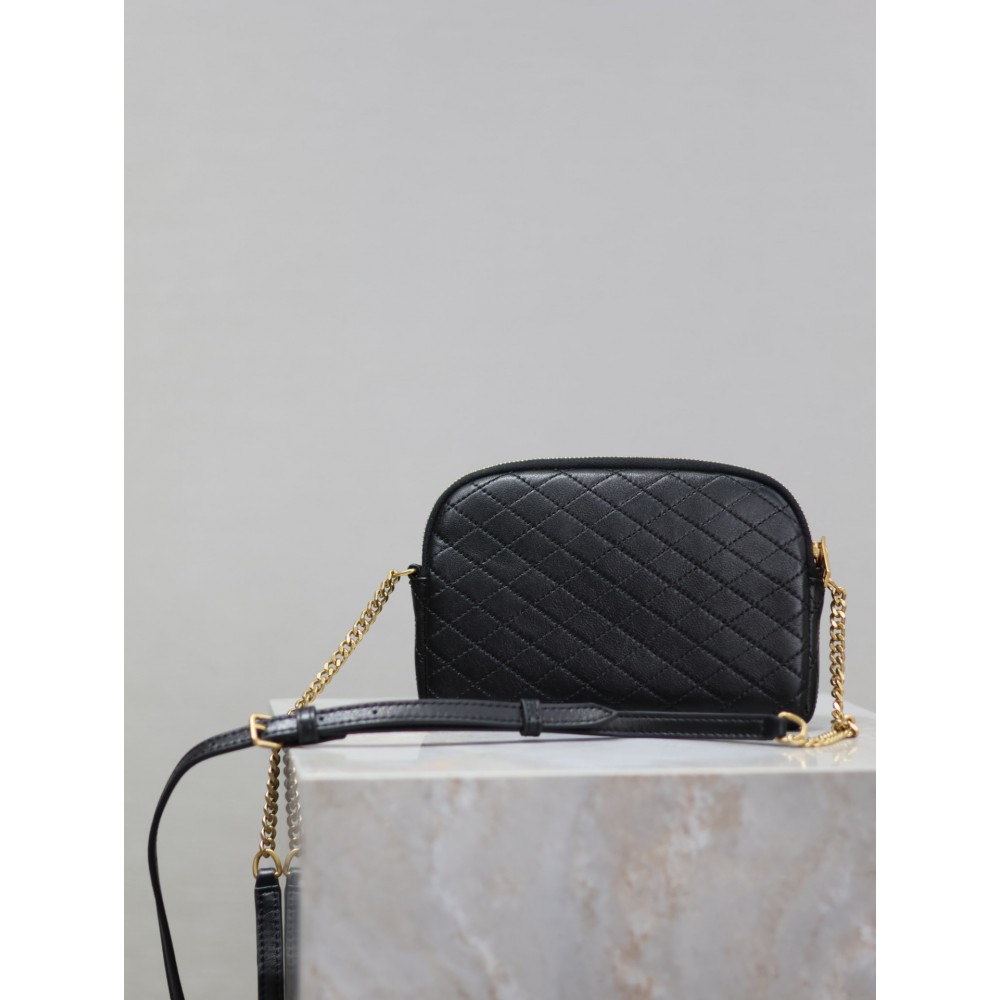 Ysl Gaby zipped pouch in quilted leather 19 x 11 x 3 cm Bags