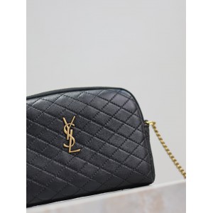 Ysl Gaby zipped pouch in quilted leather 19 x 11 x 3 cm Bags