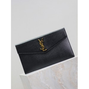 Ysl UPTOWN pouch in grain de poudre leather 27 x 16 x 2 CM 