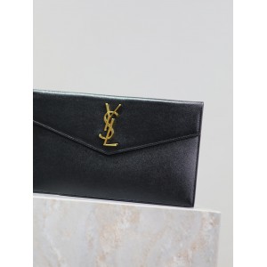 Ysl UPTOWN pouch in grain de poudre leather 27 x 16 x 2 CM 