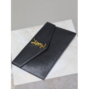 Ysl UPTOWN pouch in grain de poudre leather 27 x 16 x 2 CM 