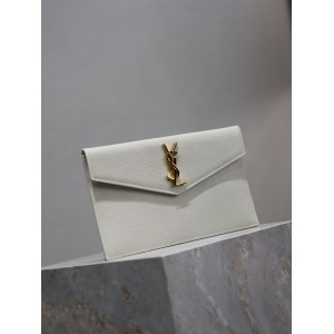 Ysl UPTOWN pouch in grain de poudre leather 27 x 16 x 2 CM 
