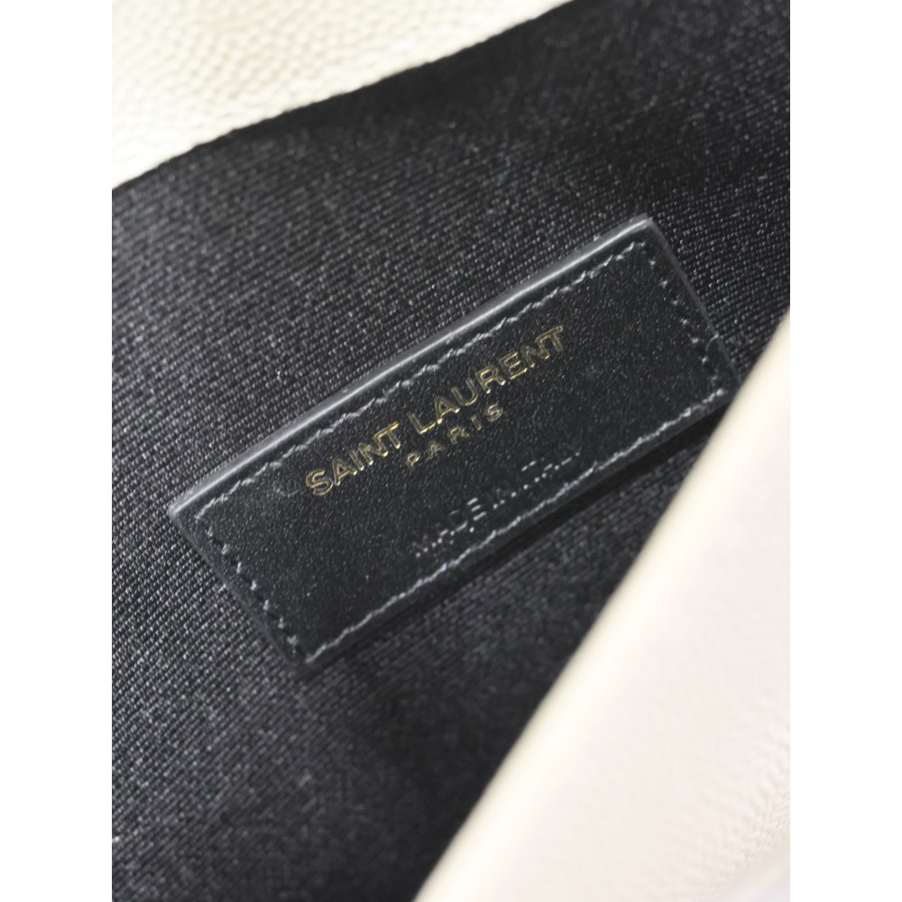 Ysl UPTOWN pouch in grain de poudre leather 27 x 16 x 2 CM 