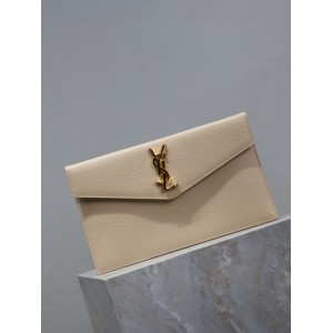 Ysl UPTOWN pouch in grain de poudre leather 27 x 16 x 2 CM 