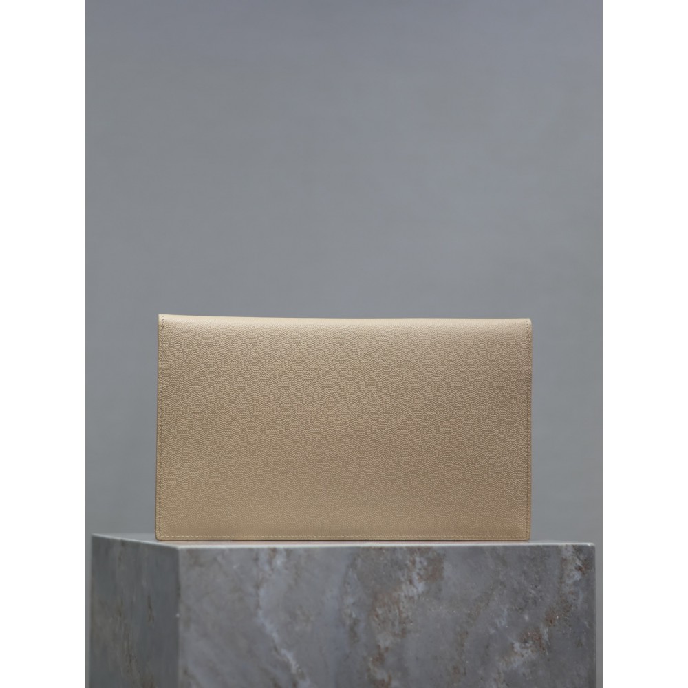 Ysl UPTOWN pouch in grain de poudre leather 27 x 16 x 2 CM 