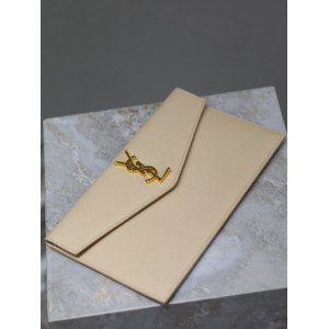 Ysl UPTOWN pouch in grain de poudre leather 27 x 16 x 2 CM 