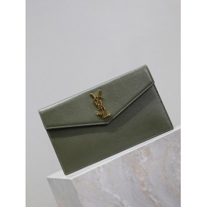 Ysl UPTOWN pouch in grain de poudre leather 27 x 16 x 2 CM 
