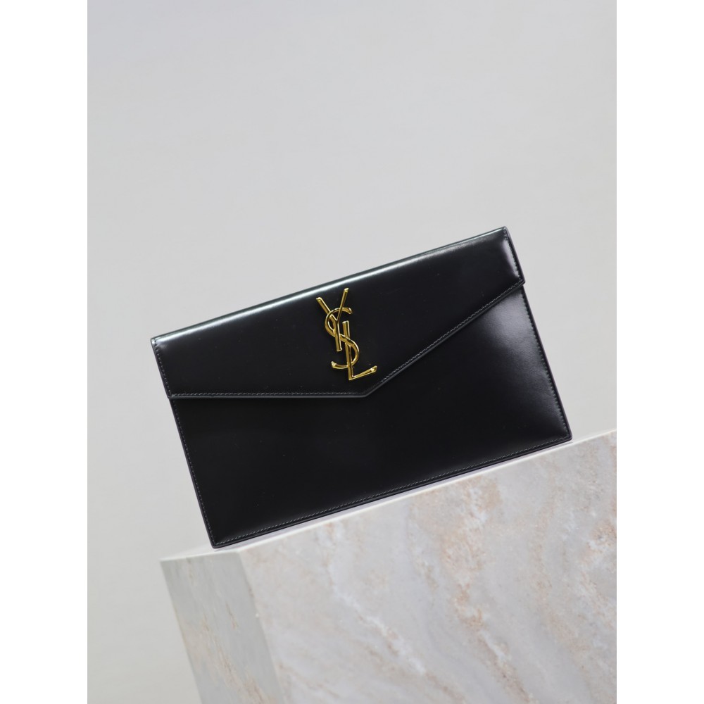 Ysl UPTOWN pouch in calfskin leather 27 x 16 x 2 CM 