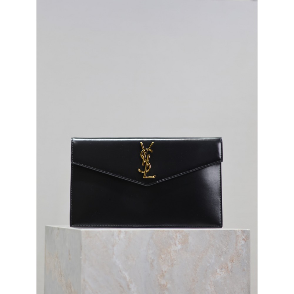 Ysl UPTOWN pouch in calfskin leather 27 x 16 x 2 CM 