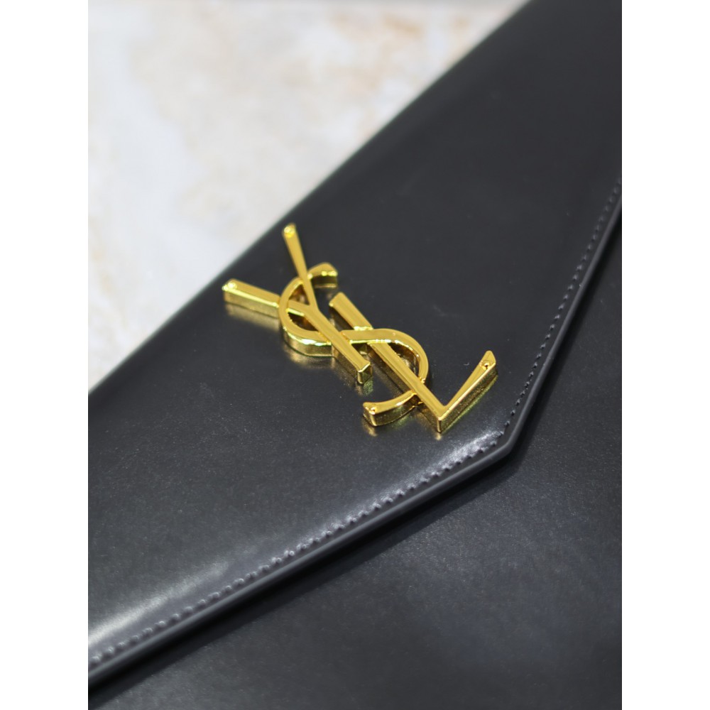 Ysl UPTOWN pouch in calfskin leather 27 x 16 x 2 CM 