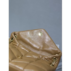 Ysl loulou puffer small size 29x18cm pattent leather Bags