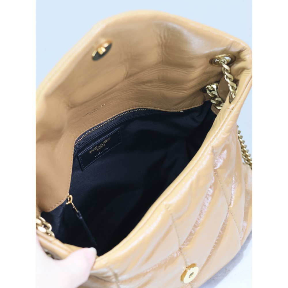 Ysl loulou puffer small size 29x18cm pattent leather Bags