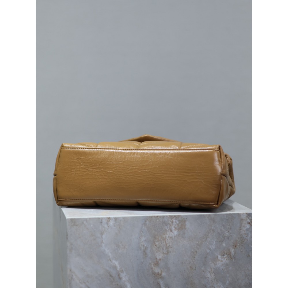 Ysl loulou puffer small size 29x18cm pattent leather Bags