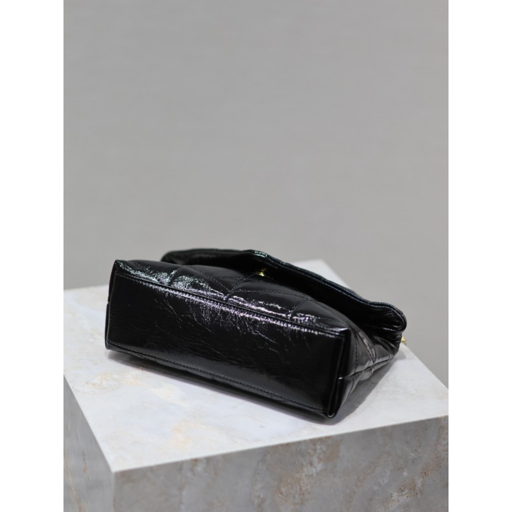 Ysl loulou puffer mini size 23x17cm pattent leather Bags