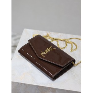 Ysl Uptown mini bag pattent leather 19x12cm 