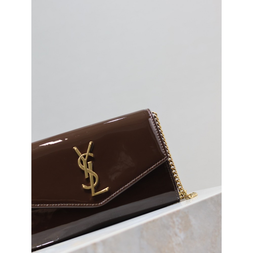 Ysl Uptown mini bag pattent leather 19x12cm 