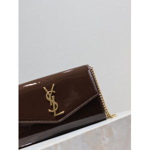 Ysl Uptown mini bag pattent leather 19x12cm 