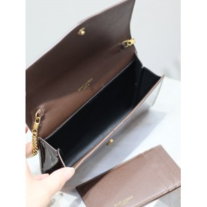 Ysl Uptown mini bag pattent leather 19x12cm 